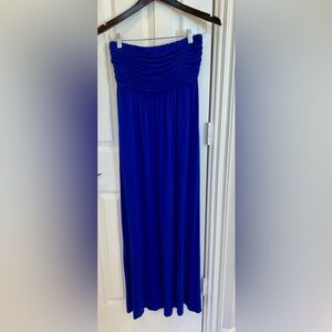 Soma Vibrant Blue A-Line Skirt